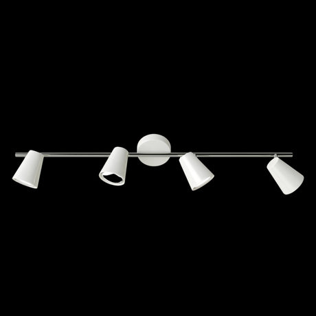 Spot de Iluminación Industrial 6x68 Blanco Acero Apto Exterior. - Iluminacion | Bylmo