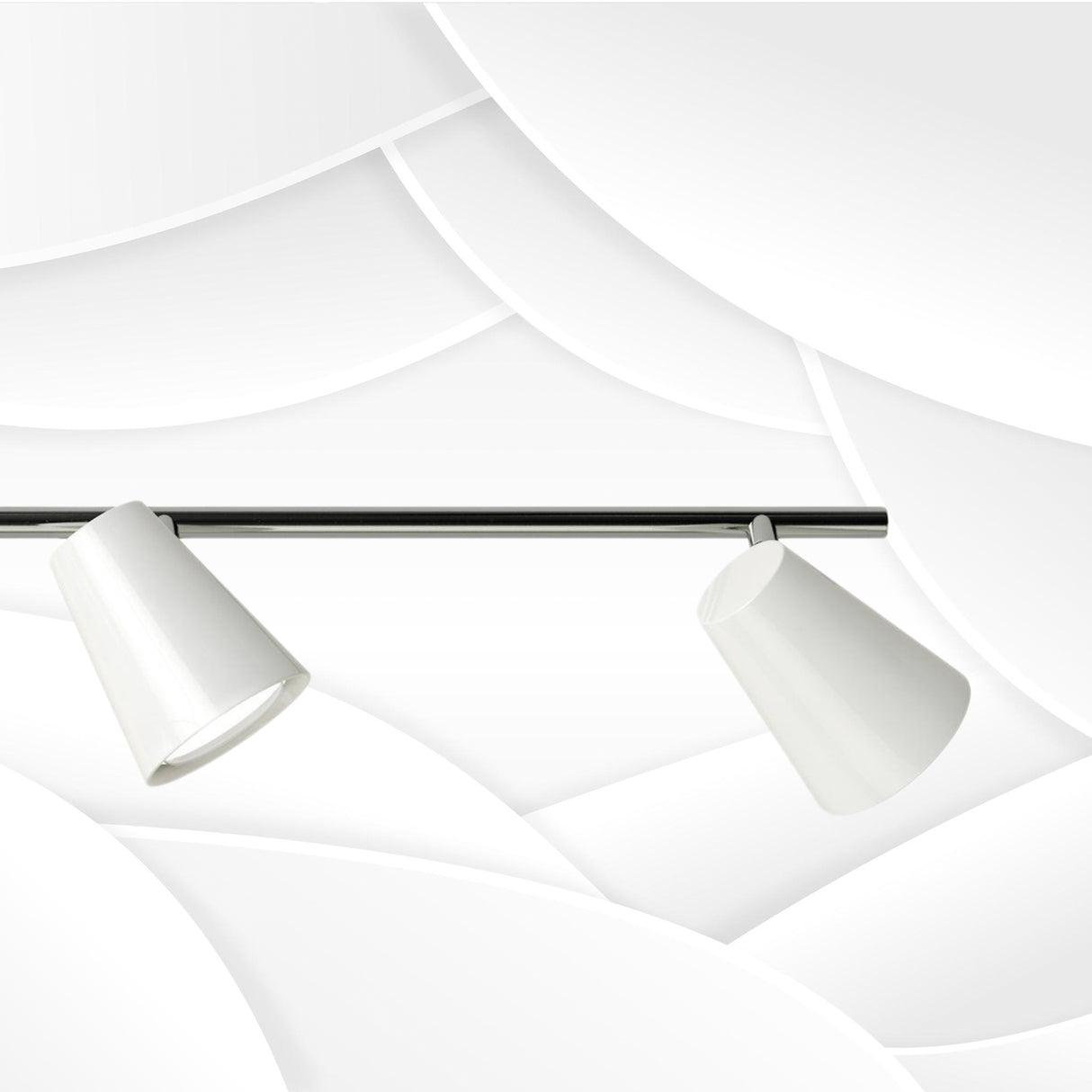 Spot de Iluminación Industrial 6x68 Blanco Acero Apto Exterior. - Iluminacion | Bylmo