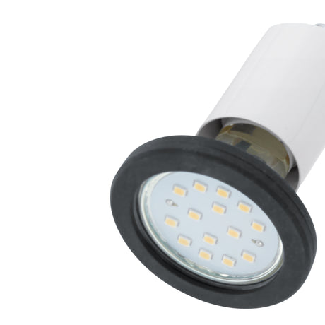 Spot de Iluminación Moderno 1 Luz 9x9 Blanco Acero LED 450L. - Iluminacion | Bylmo