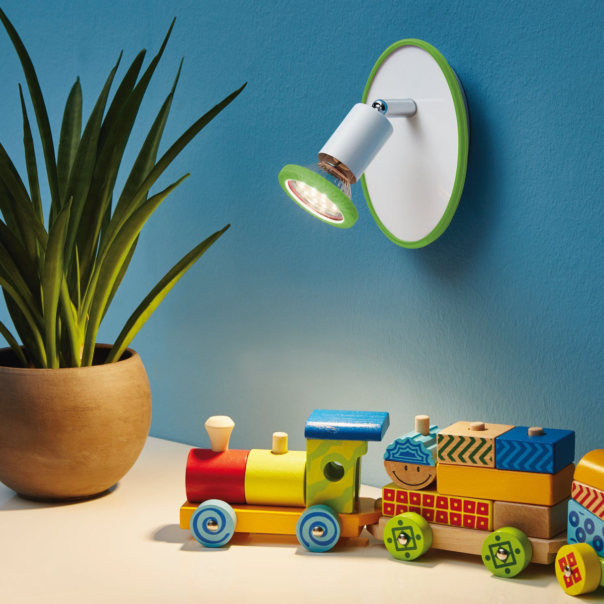 Spot de Iluminación Moderno 1 Luz 9x9 Blanco Acero LED 450L. - Iluminacion | Bylmo