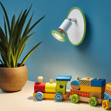 Spot de Iluminación Moderno 1 Luz 9x9 Blanco Acero LED 450L. - Iluminacion | Bylmo