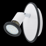 Spot de Iluminación Moderno 1 Luz 9x9 Blanco Acero LED 450L. - Iluminacion | Bylmo