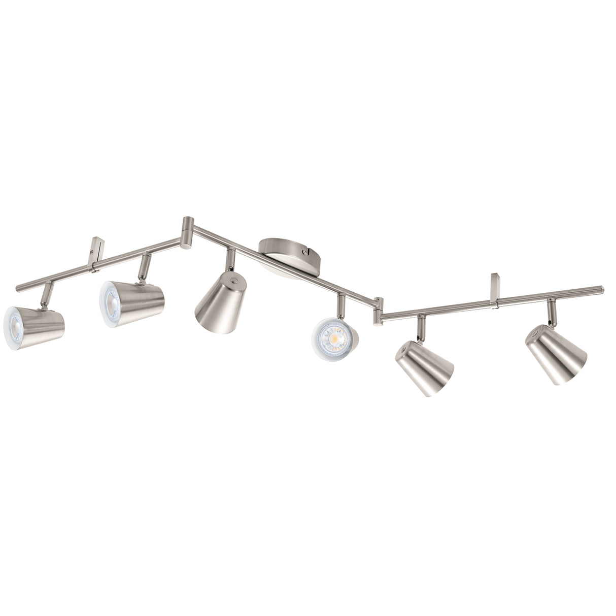 Spot de Iluminación Industrial 6x105x6 Gris Ajustable - Iluminacion | Bylmo