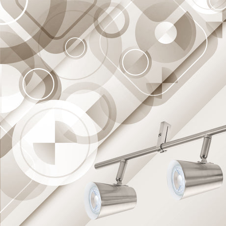 Spot de Iluminación Industrial 6x105x6 Gris Ajustable - Iluminacion | Bylmo