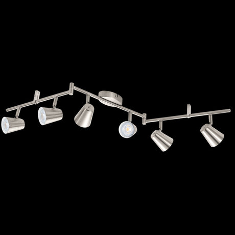 Spot de Iluminación Industrial 6x105x6 Gris Ajustable - Iluminacion | Bylmo