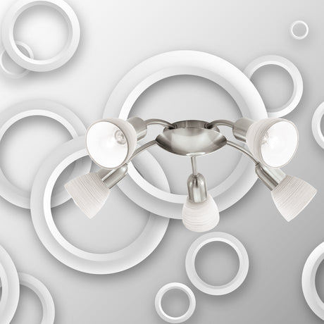 Spot de Iluminación Contemporáneo Gris 47x47cm Ajustable - Iluminacion | Bylmo