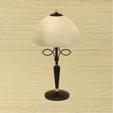 Lámpara de Mesa Clásico Café 26x26x44cm ACERO 110V LED - Iluminacion | Bylmo