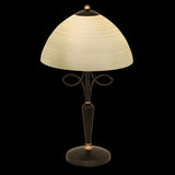 Lámpara de Mesa Clásico Café 26x26x44cm ACERO 110V LED - Iluminacion | Bylmo