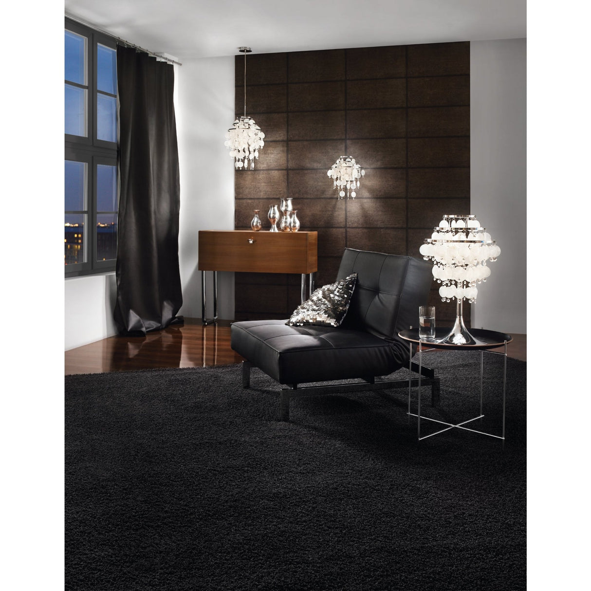 Lámpara de Mesa Contemporáneo Gris Acero Iluminación Ambiental 1100L - Iluminacion | Bylmo