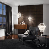 Lámpara de Mesa Contemporáneo Gris Acero Iluminación Ambiental 1100L - Iluminacion | Bylmo