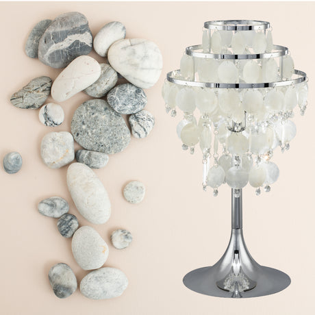 Lámpara de Mesa Contemporáneo Gris Acero Iluminación Ambiental 1100L - Iluminacion | Bylmo