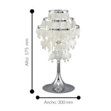 Lámpara de Mesa Contemporáneo Gris Acero Iluminación Ambiental 1100L - Iluminacion | Bylmo