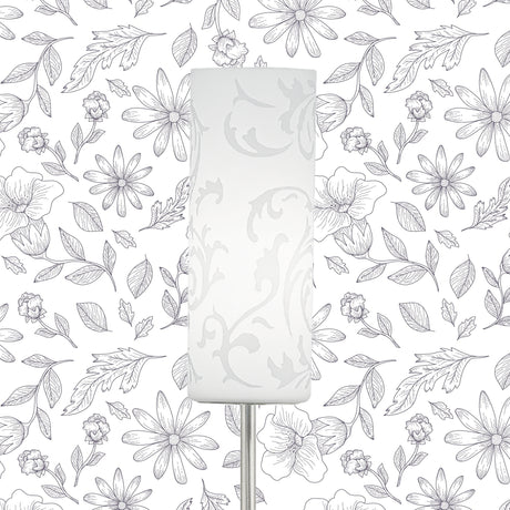 Lámpara de Piso Contemporáneo Gris Acero 11x11x153cm Iluminación Ambiente LED - Iluminacion | Bylmo