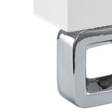 Lámpara de Mesa Contemporáneo Gris Cerámica 1 Luz 13x20x33cm - Iluminacion | Bylmo