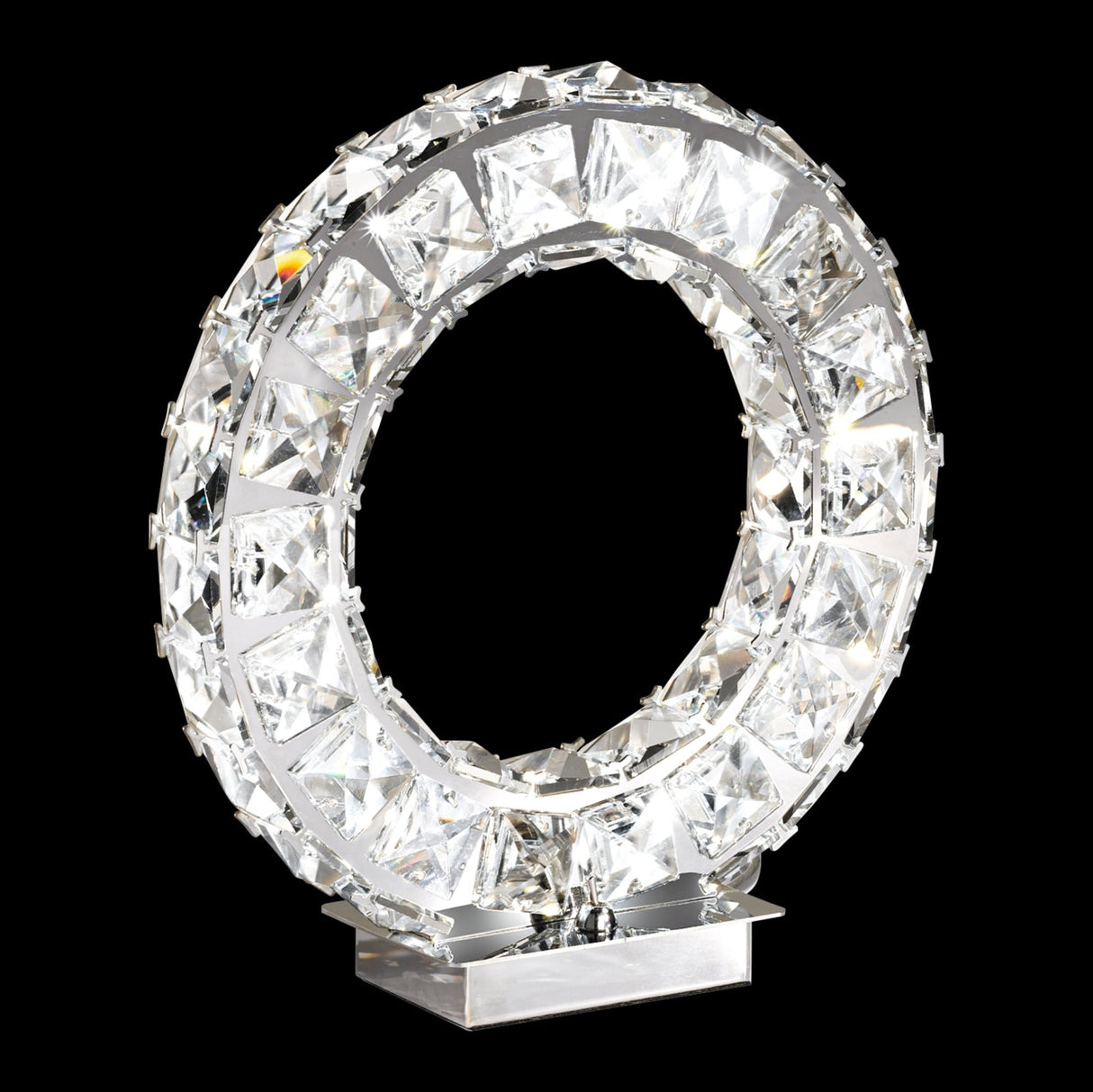 Lámpara de Mesa Moderno Gris 1 Luz 8x26x27cm ACERO - Iluminacion | Bylmo