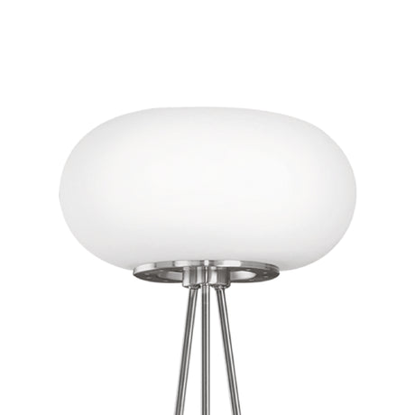 Lámpara de Piso Contemporáneo Gris 2 Luces LED 37x37x157cm - Iluminacion | Bylmo