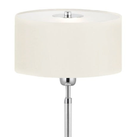 Lámpara de Mesa Contemporáneo Beige 1.91kg 23x23x38cm ACERO - Iluminacion | Bylmo