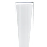 Lámpara de Mesa Moderno Gris Acero 11x11x50cm 1100 Lúmenes LED - Iluminacion | Bylmo