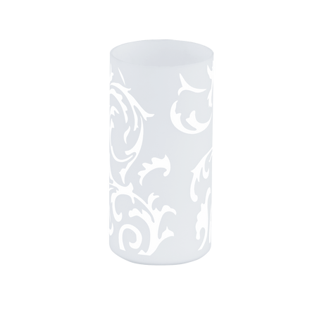 Lámpara de Mesa Contemporáneo ACERO Blanco 1 Luz 10x10x20cm - Iluminacion | Bylmo