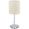 Lámpara De Mesa Contemporáneo Beige 16x16x37cm Acero 1 Luz Ip20 Led