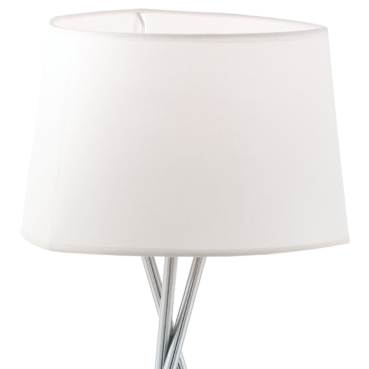 Lámpara de Mesa Clásico Beige 1 Luz 27x27x60cm ACERO - Iluminacion | Bylmo