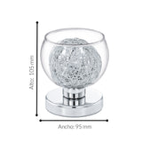 Lámpara de Mesa Contemporáneo Gris 1 Luz LED 450LM 110V IP20 - Iluminacion | Bylmo