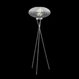 Lámpara de Piso Rústico Gris Acero 1 Luz 50x50x153cm - Iluminacion | Bylmo