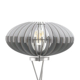 Lámpara de Piso Rústico Gris Acero 1 Luz 50x50x153cm - Iluminacion | Bylmo