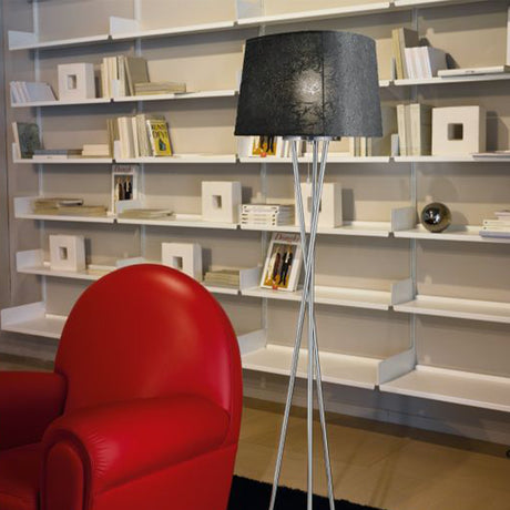 Lámpara de Piso Clásico 36x36x165cm Beige ACERO 1 luz - Iluminacion | Bylmo