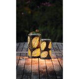 Lámpara Solar Rústico Vidrio 1 Luz Ajustable 110V LED 29 Lúmenes - Iluminacion | Bylmo