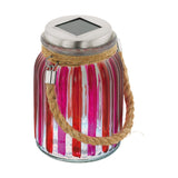 Lámpara Solar Rústico Multicolor 1 Luz Vidrio 11x11x16cm 0.6kg - Iluminacion | Bylmo