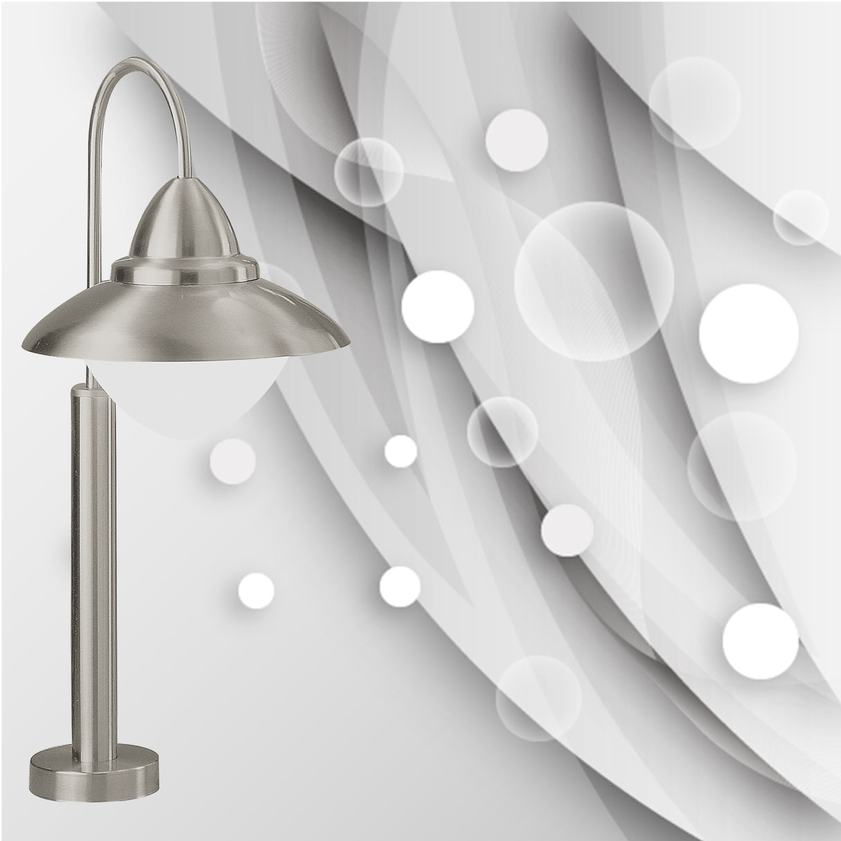 Lámpara Moderno Gris 35x35x62cm LED - Iluminacion | Bylmo