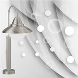 Lámpara Moderno Gris 35x35x62cm LED - Iluminacion | Bylmo