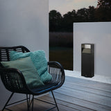 Lámpara Moderno Estaca 7x13x40 cm Negro Acero 1 Luz - Iluminacion | Bylmo