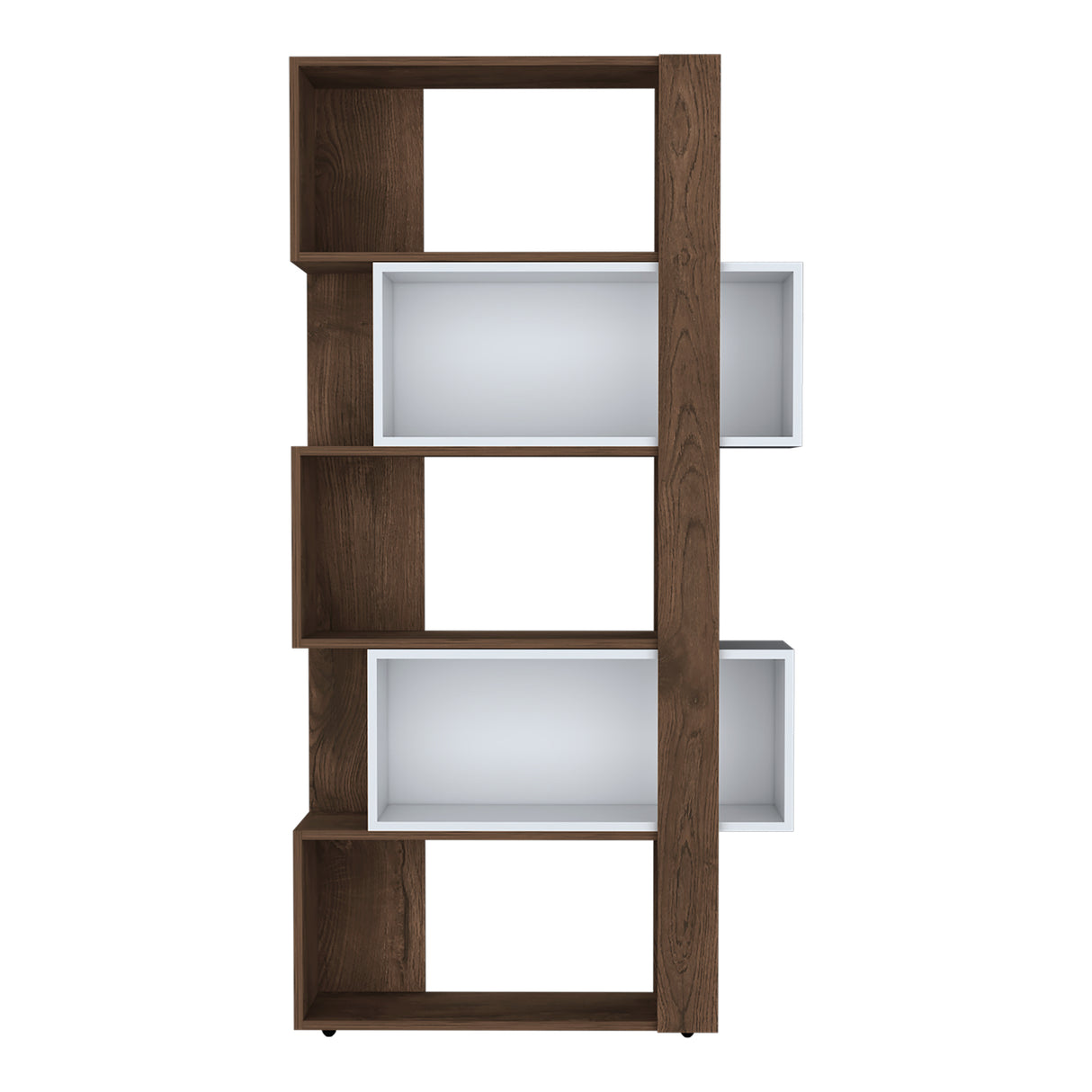 Biblioteca Beijing Bellota y Blanco 28.6x161.5cm Rectangular - Bibliotecas y Estanterías | Bylmo