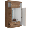 Closet Manila Z 120 Gales Y Blanco 120x187.5cm Con Cinco Puertas