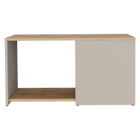 Mesa de Centro Adel Capri y Macadamia 80.1x42.1cm Rectangular - Mesas de Centro | Bylmo