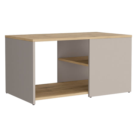 Mesa de Centro Adel Capri y Macadamia 80.1x42.1cm Rectangular - Mesas de Centro | Bylmo