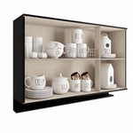 Mueble Superior Negro 120x79.5cm Con Tres Puertas