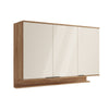 Mueble Superior Freijo Y Beige 120x79.5cm Con Tres Puertas