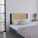 Cabecero Ajustable Neuss Fresno Europeo y Wengue 200x72.3cm para Cama Queen - Cabeceros | Bylmo