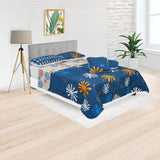 Cubrelecho Español Ambete Cafe Claro de Círculos Para Cama Doble 140 X 190 Cm - Tendidos y Cubrelechos | Bylmo