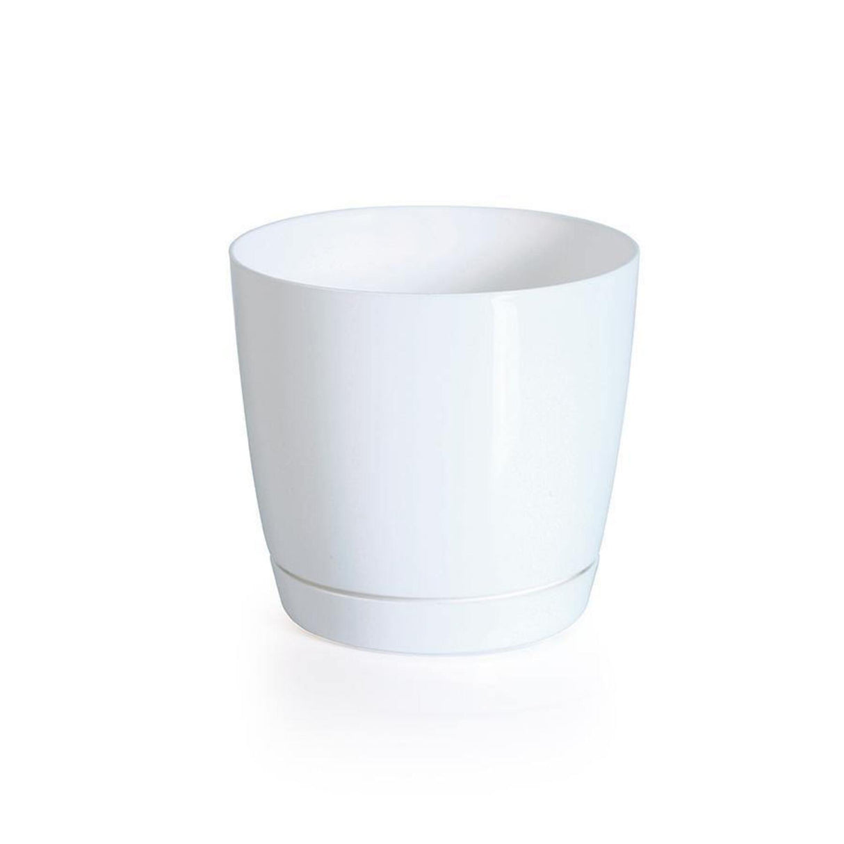 Matera Coubi Round Blanco 21x19.3cm Cónica De Escritorio - Materas y Macetas | Bylmo