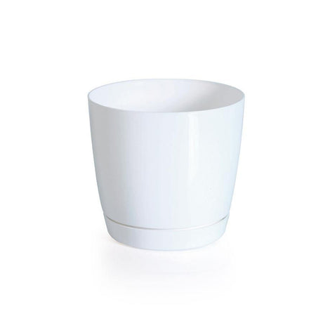 Matera Coubi Round Blanco 21x19.3cm Cónica De Escritorio - Materas y Macetas | Bylmo