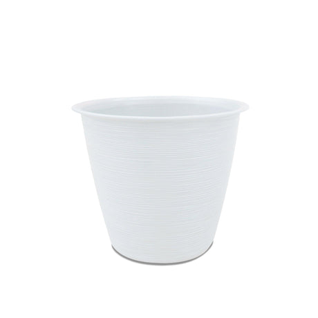 Matera Furu Blanco 19.5x17.3cm Cónica De Escritorio - Materas y Macetas | Bylmo