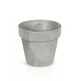 Matera Cube Beton Gris Concreto 20x18cm Cónica De Escritorio - Materas y Macetas | Bylmo