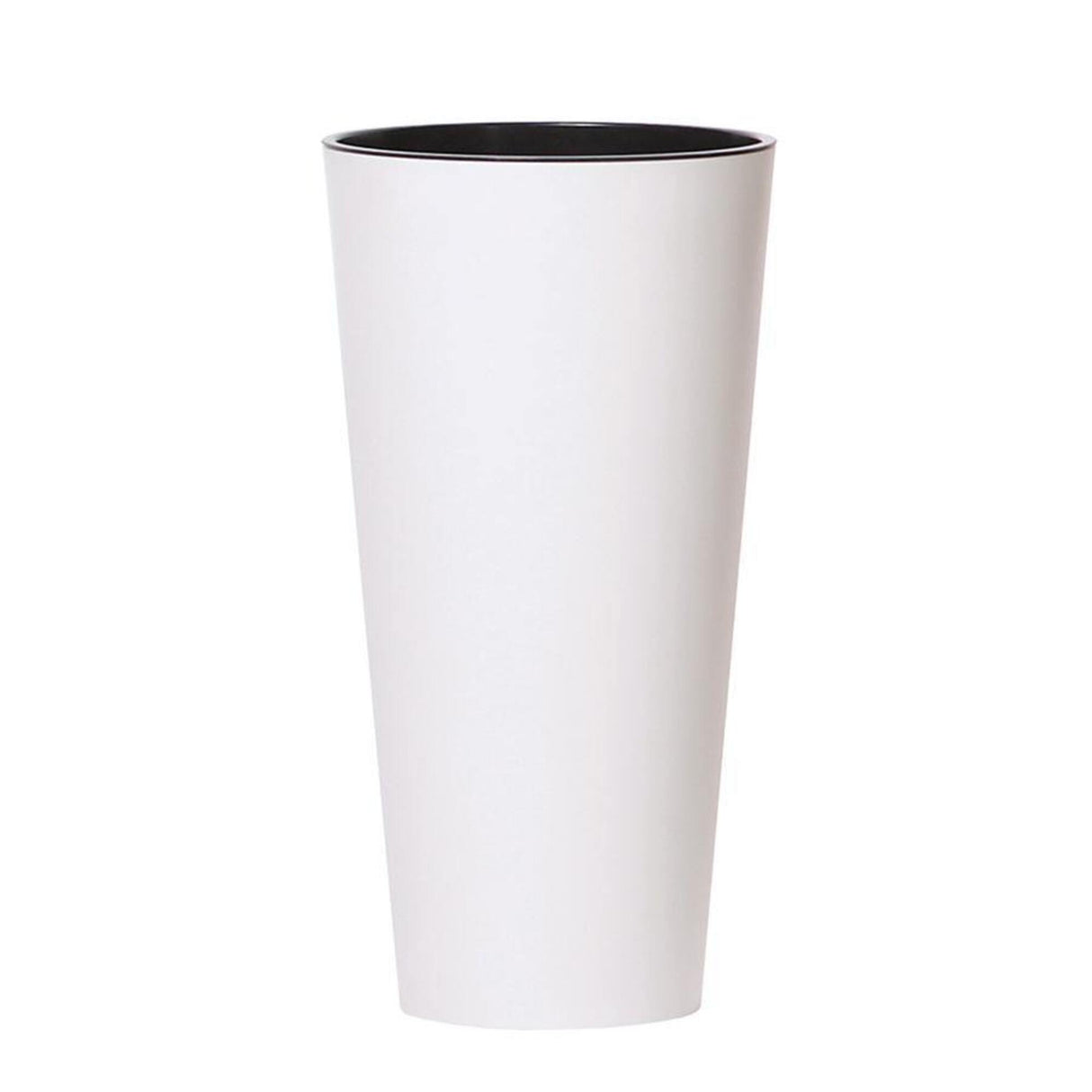 Matera Tubus Blanco 30x57.2cm Cónica Tradicionales De Piso - Materas y Macetas | Bylmo