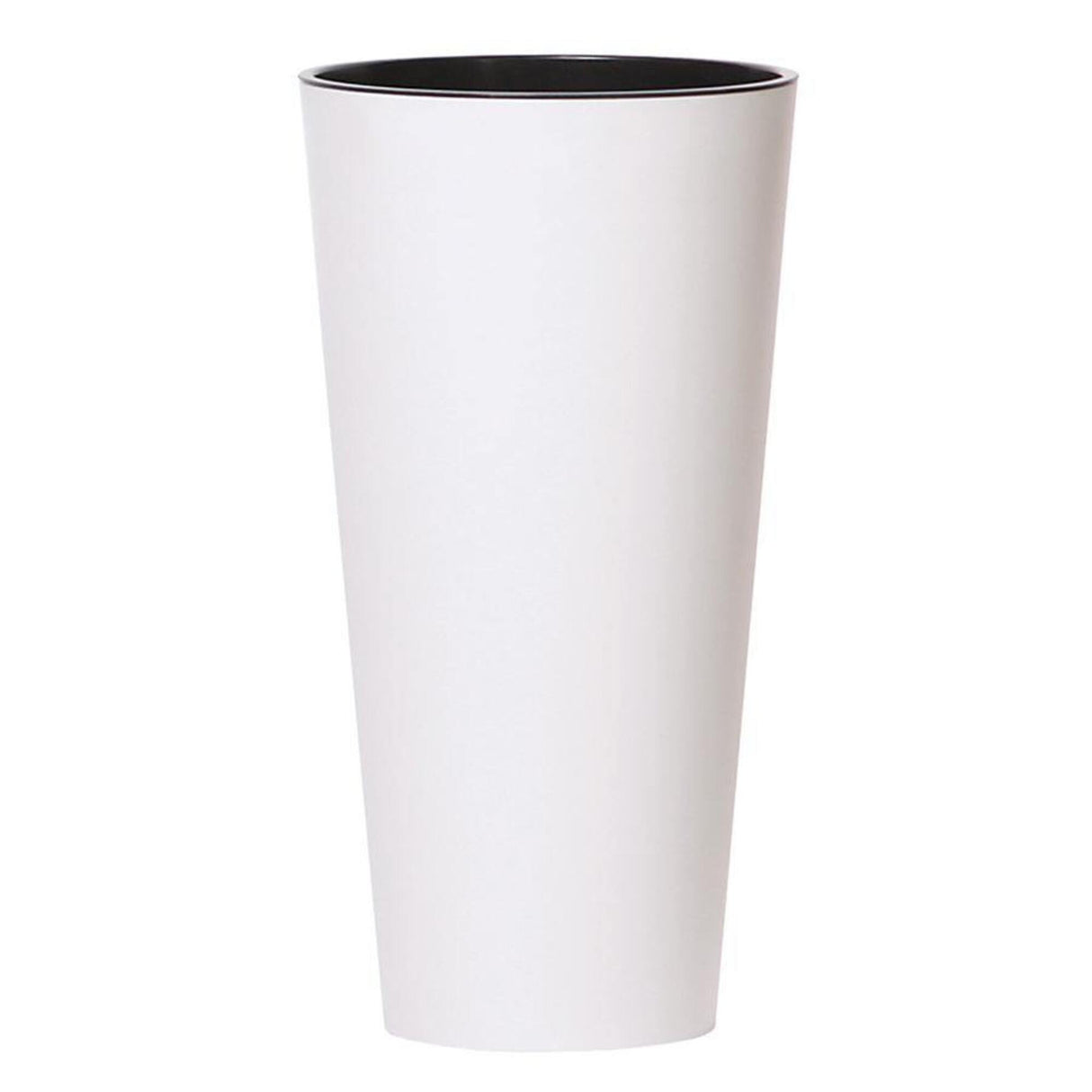 Matera Tubus Blanco 40x76.2cm Cónica Tradicionales De Piso - Materas y Macetas | Bylmo