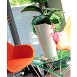 Matera Tubus Blanco 40x76.2cm Cónica Tradicionales De Piso - Materas y Macetas | Bylmo