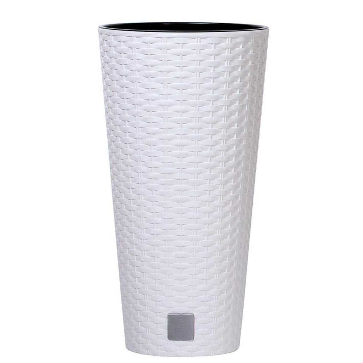 Matera Tubus Rato Blanco 40x76.3cm Cónica Tradicionales De Piso - Materas y Macetas | Bylmo
